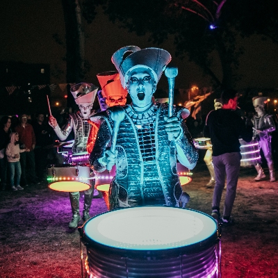 Shows / Artist Spark! LED Drummers in Newcastle upon Tyne England