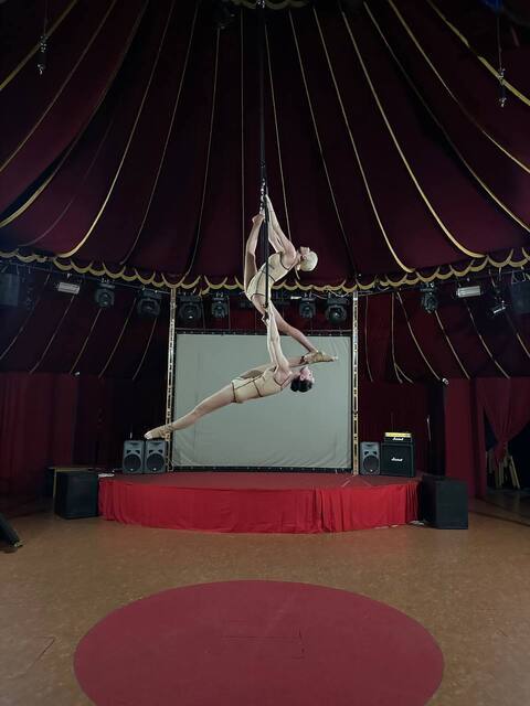 Aerial hoop